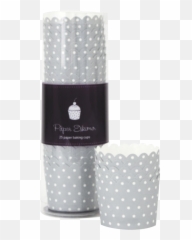 Silver Spots Cupcake Cases - Baking Emoji,Eskimo Emoji