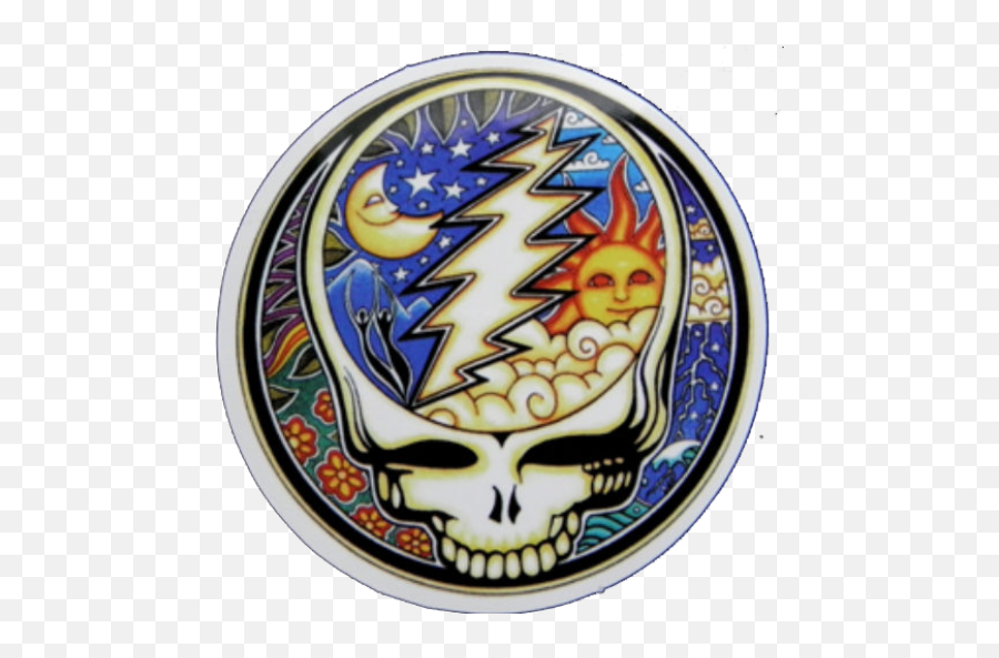 Category Other Emoji,Grateful Dead Steal Your Face Emoticon