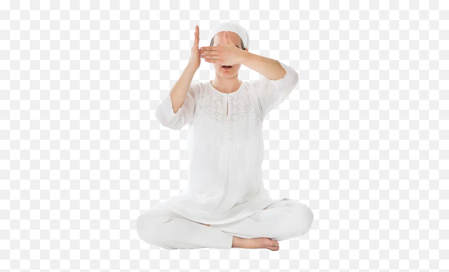 Kriya Yoga Sets Meditations Classic Kriyas Kundaliniyoga Emoji,Hand On Chin Emotion