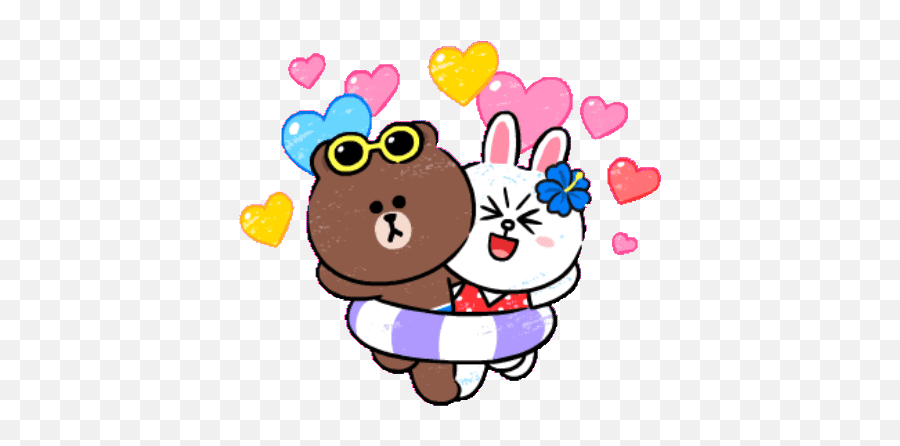 Sticker Maker - Brown U0026 Cony Emoji,Cony Emoticon Line