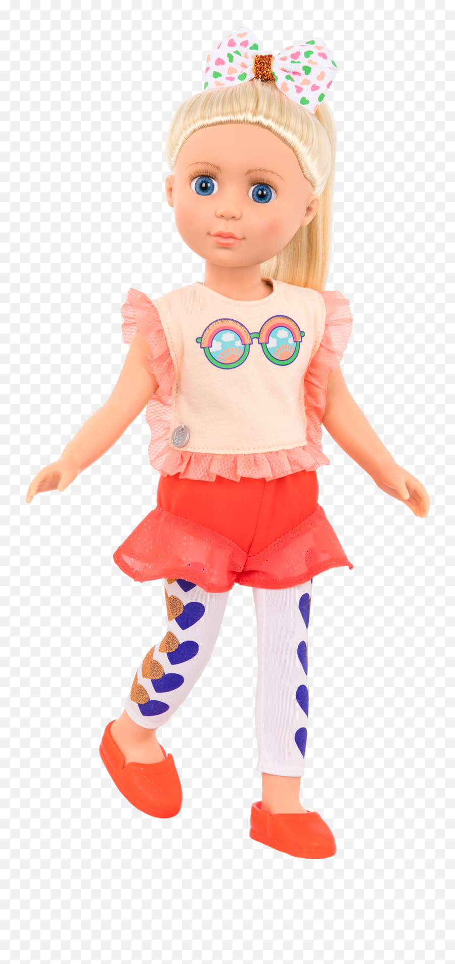 Dayle Posable 14 - Inch Doll Glitter Girls Emoji,Emoji Dancing Dolls