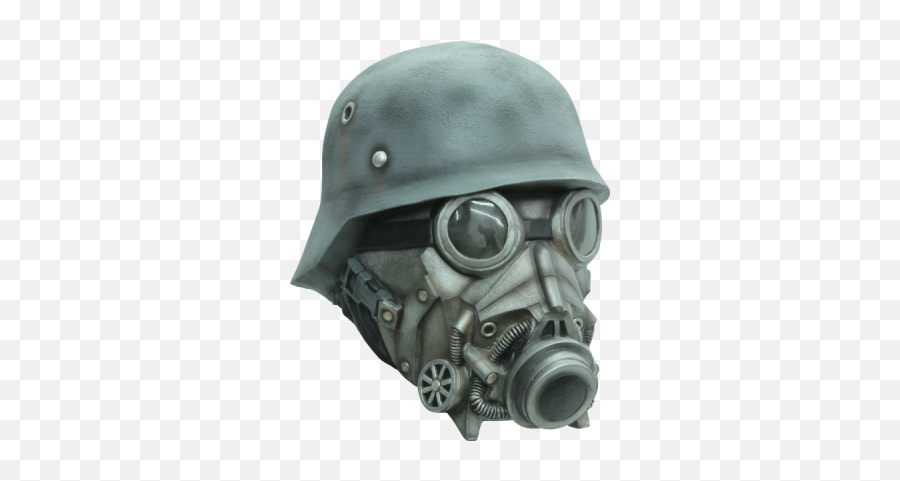 Miscellaneous Masks - Cappelu0027s Helmet Ww2 German Gas Mask Emoji,Mask Leaves Emoji