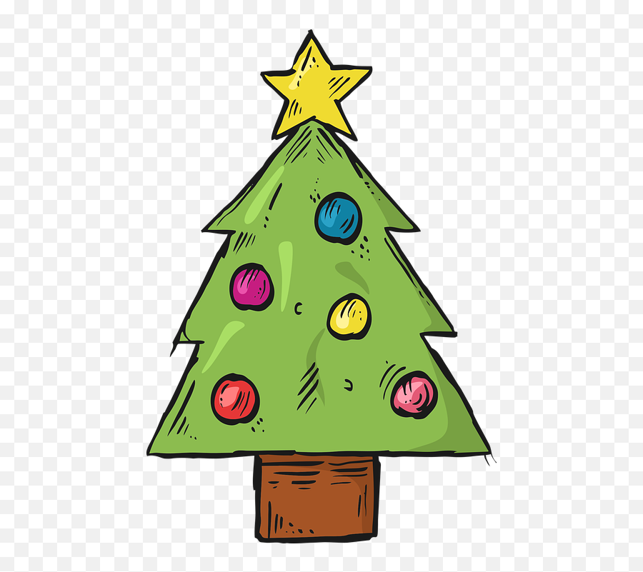 Christmas Tree Holiday Season - Free Vector Graphic On Pixabay Emoji,Tree Emoji