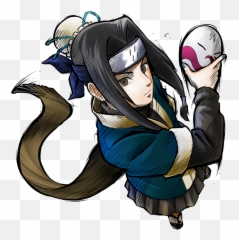 Haku Mask In Hand Render Naruto X Boruto Ninja Tribes Emoji,Ninja Mask Emoji