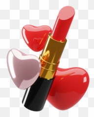 Lipstick 3d Illustrations Designs Images Vectors Hd Graphics Emoji,Emoji With Lip Stick