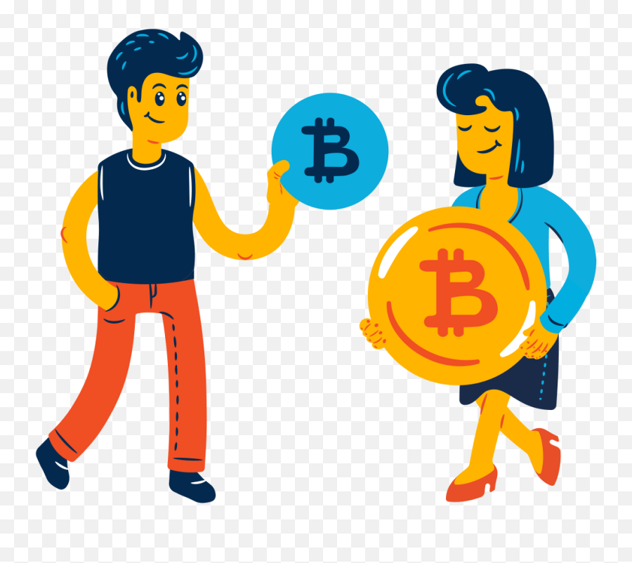 Bitcoin P2p Illustration In Png Svg Emoji,Bitcoin Emoji