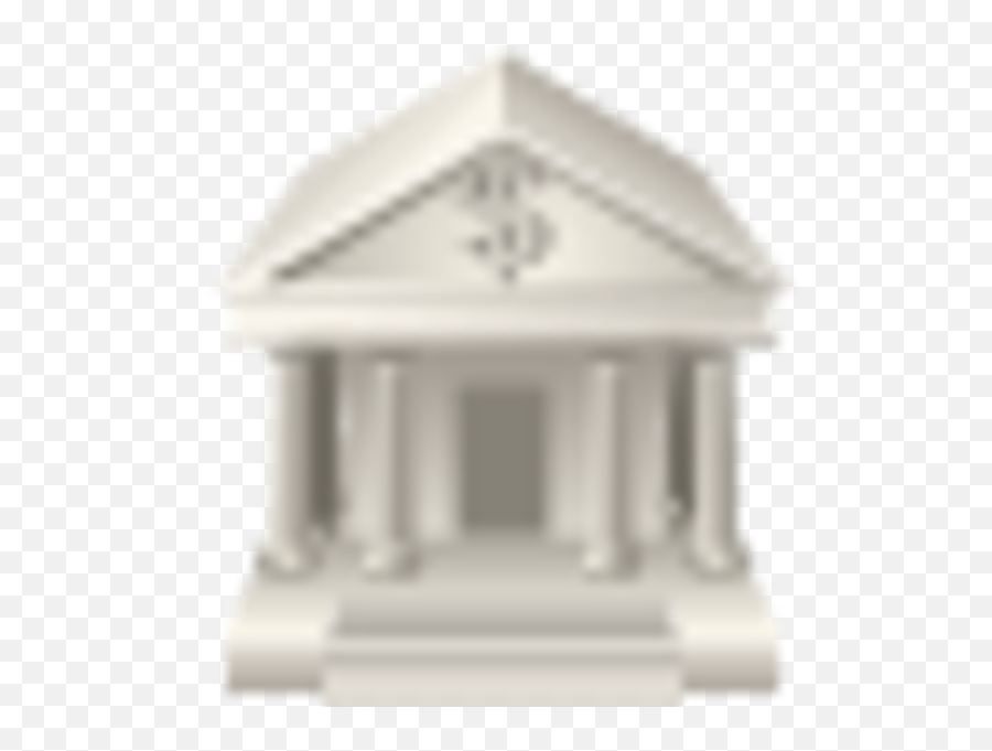 Bank Icon Free Images At Clkercom - Vector Clip Art Emoji,Whitehouse Emoji