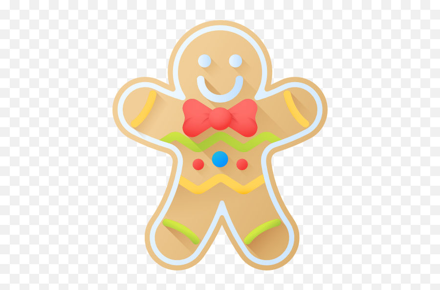 Gingerbread Man - Free Food Icons Emoji,Man With Cane Emoji