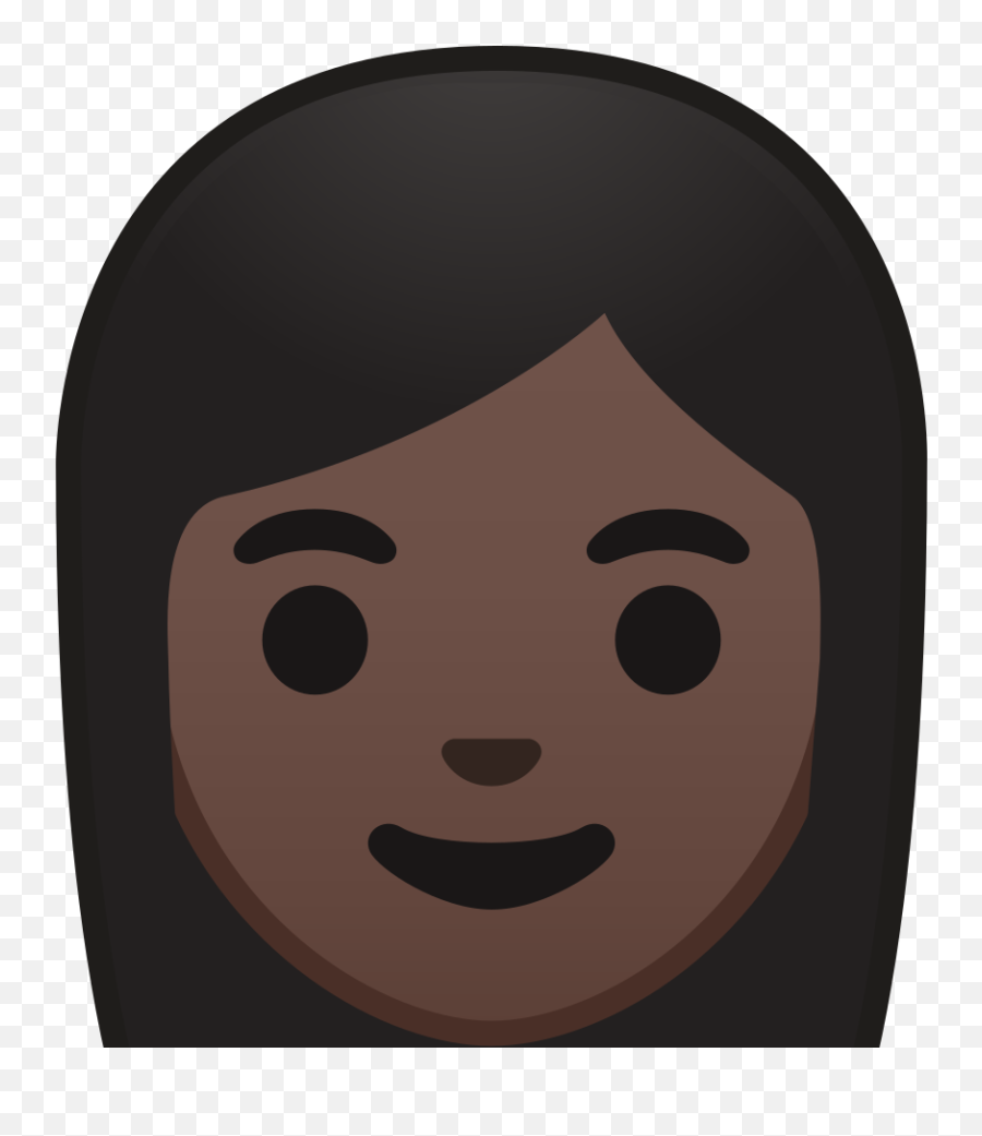 Woman Emoji With Dark Skin Tone Meaning - Android,Black Girl Emoji