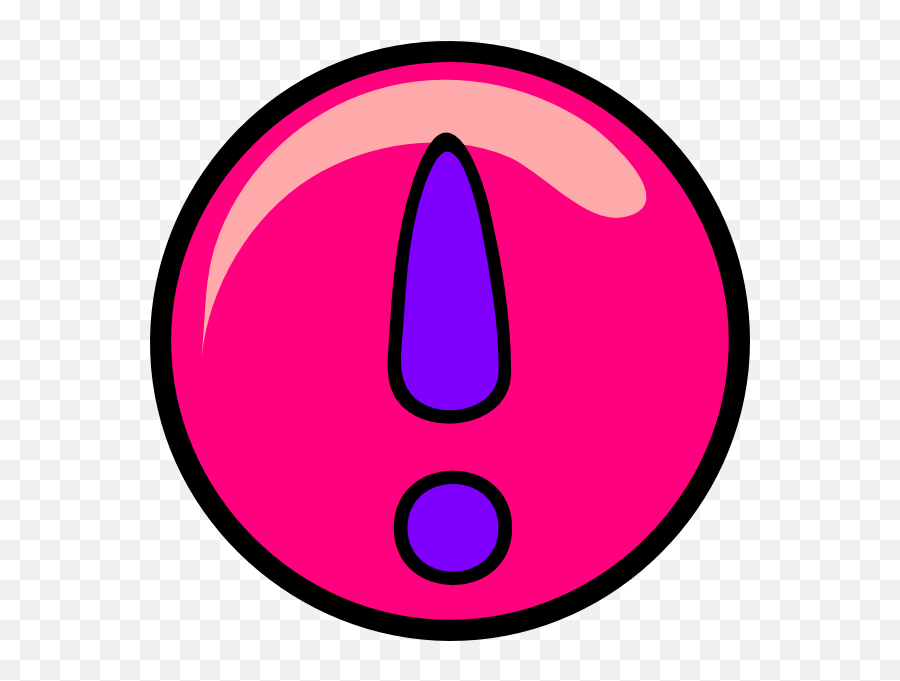 Super Girly Exclamation Point Clip Art - Cute Bullet Point Gif Emoji,Emoji Pedicure