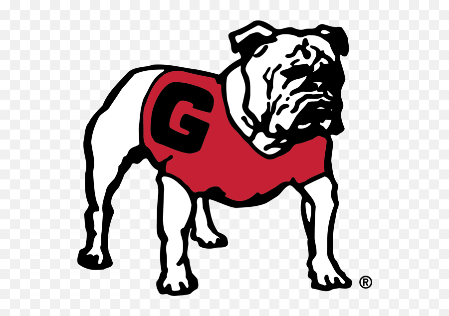 Uga Stickers - University Of Georgia Emoji,Georgia Bulldog Emoji