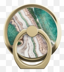 Telefoon Accessoires Kopen - Ideal Of Sweden Ring Golden Jade Marble Emoji,Mojipic Emoji Car Display