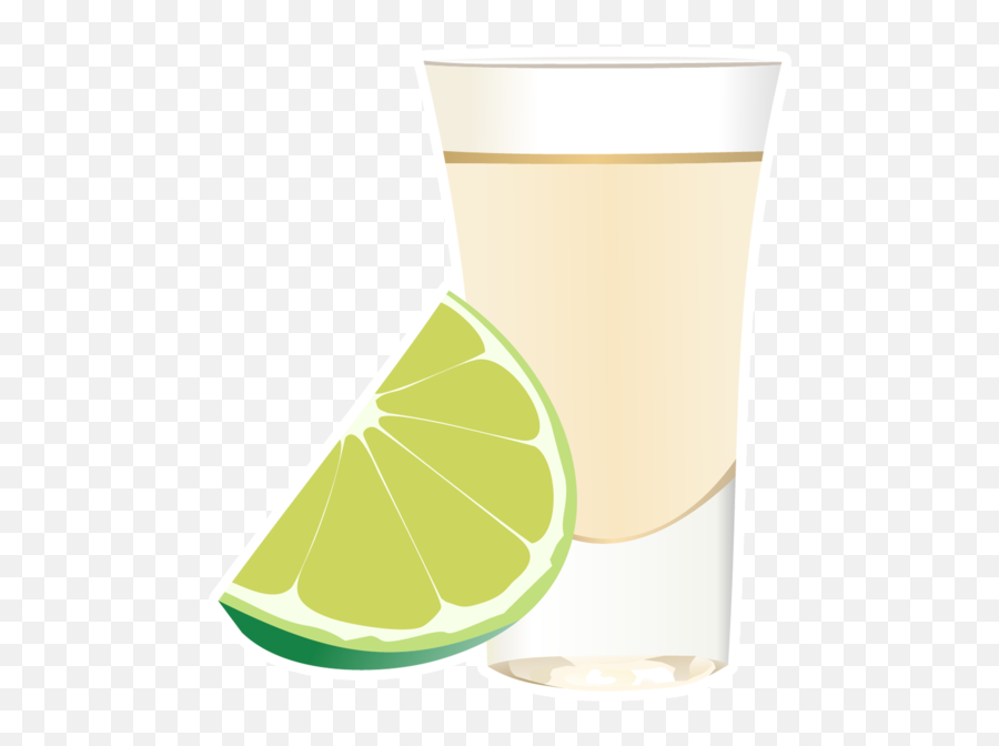 Shot Glass And Lime Clipart Emoji,Tequila Shot Emoji
