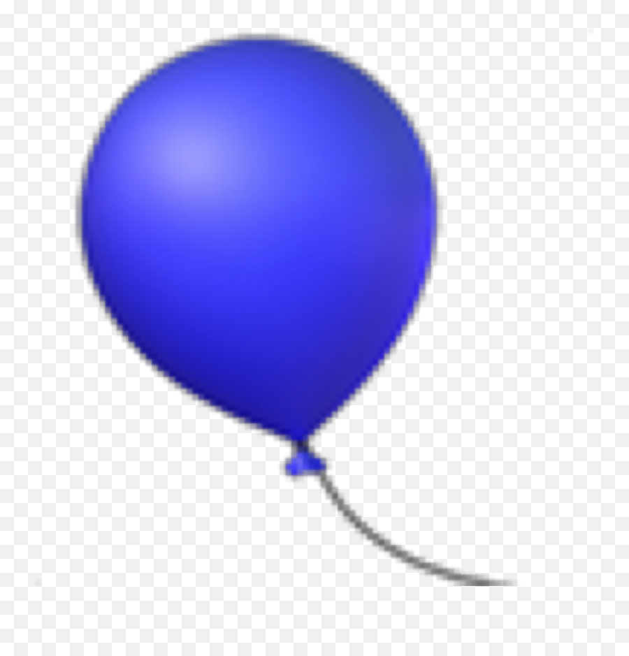 Balloon Azul Blue Globo Emoji Sticker By Martu - Balloon,Balloon Emoji