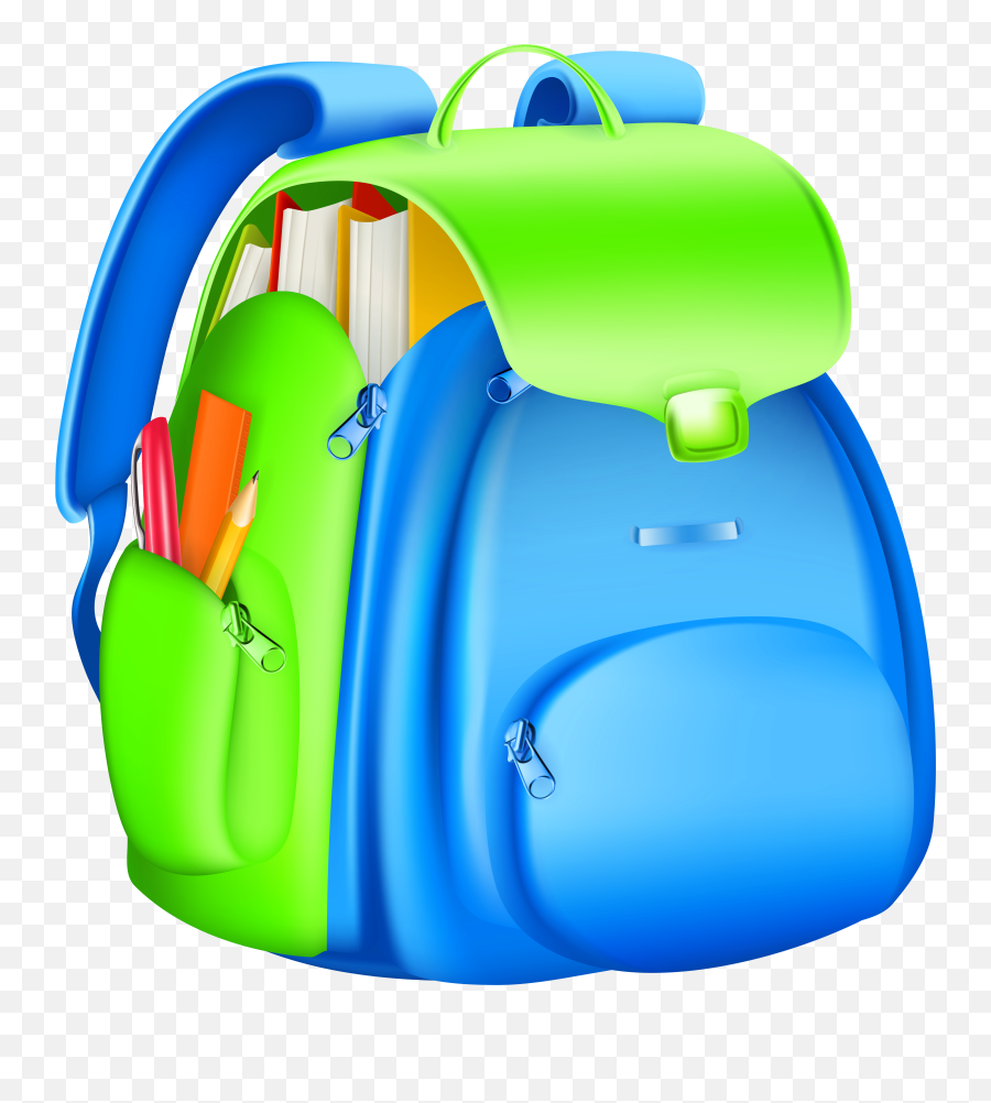 Backpack Gallery School Clipart - Backpack Clipart Transparent Emoji,Emoji Backpacks For School
