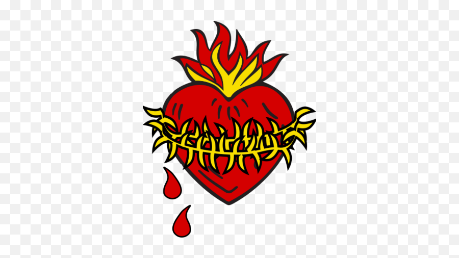 Heart Symbol Ultimate Pop Culture Wiki Fandom - Sagrado Corazon De Jesus Outline Png Emoji,Green Heart Emoji Meaning
