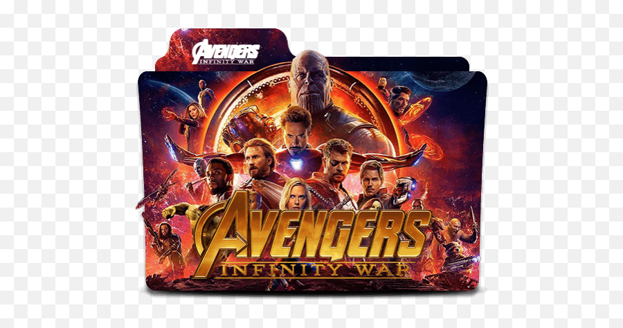 Avengers Infinity War 2018 Folder Icon - Avengers Infinity War Folder Icon Emoji,Infinity War Emoji