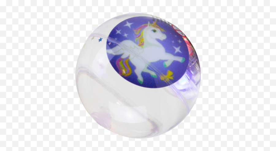 4x Super Unicorn Bouncy Balls Flashing Led Light Kids Pocket Money Toy Prize - Unicorn Emoji,Bouncing Emoji