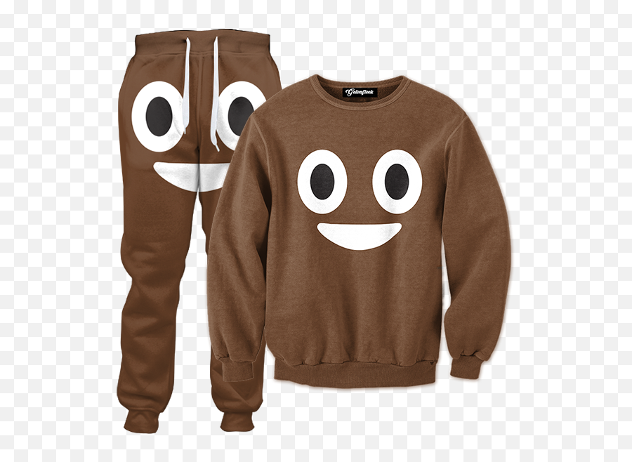 Emoji Poop Tracksuit - Tracksuit Hd,Emoji Joggers For Sale