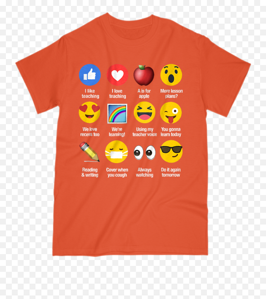 T - Unisex Emoji,Teacher Emoji
