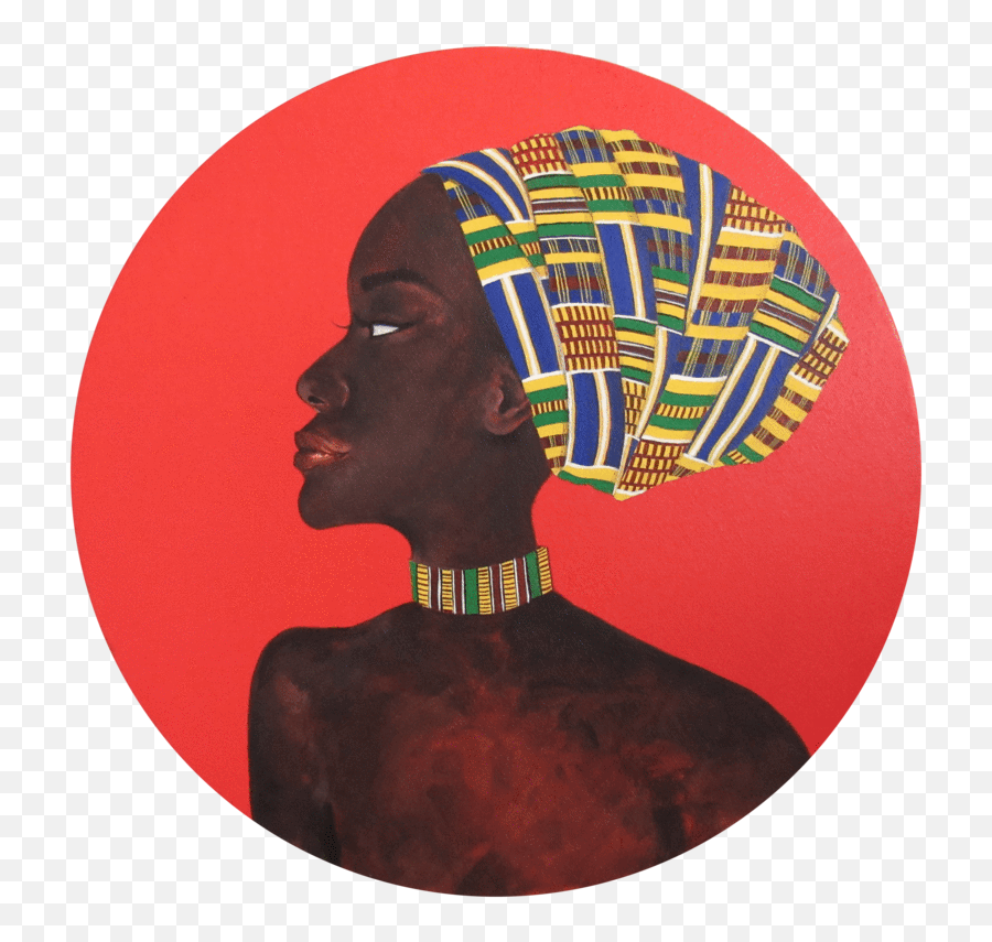 Nachalie Rodriguez - African Emoji,Emotion In Realism Art