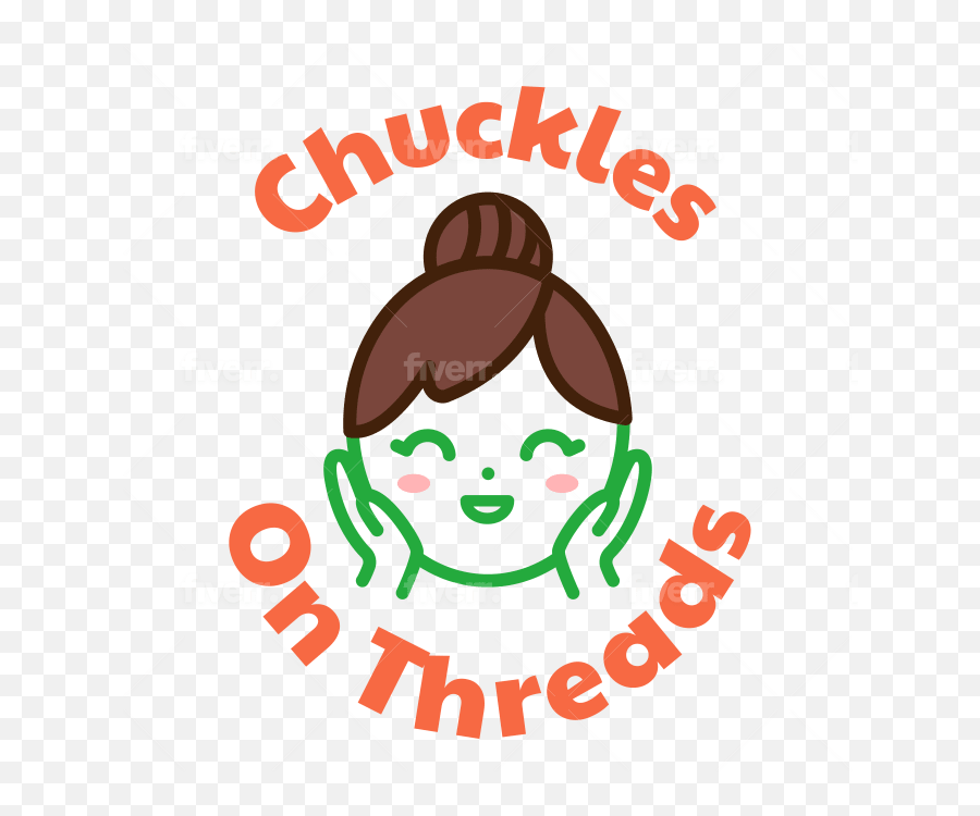 Design A Cute Animal Logo Or Any Kawaii Character - Hair Design Emoji,Chuckle Emoticon Text