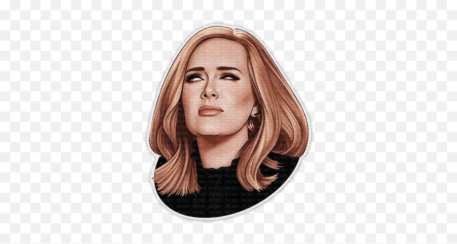 Adele Emoji - Picmix Hair Design,New Emojis June 2018