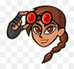 Fortnite Chapter 2 Season 6 Battle Pass - Fortnite Lara Croft Emoticon Emoji,Exaggerated Cartoon Expression Emojis