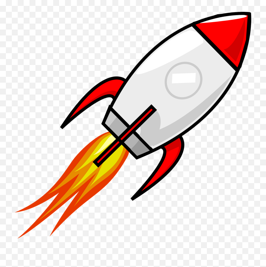 Rocket Clipart Transparent Png - Transparent Background Rocket Ship Clipart Emoji,Rocket Emoji Png