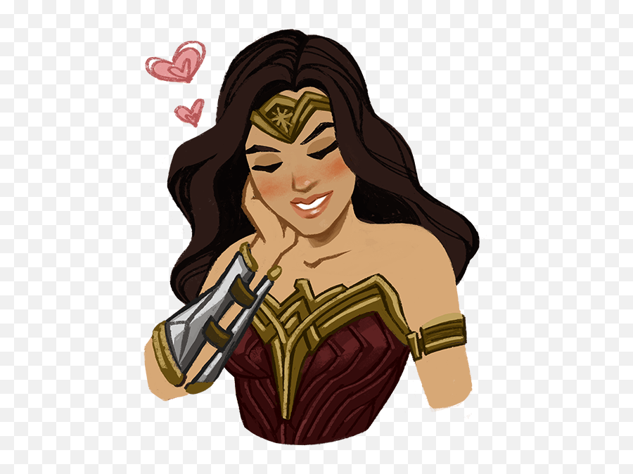 Wonder Woman By Bare Tree Media Inc Wonder Woman Wonder - Wonder Woman Stickers Png Emoji,Defiant Emoticons