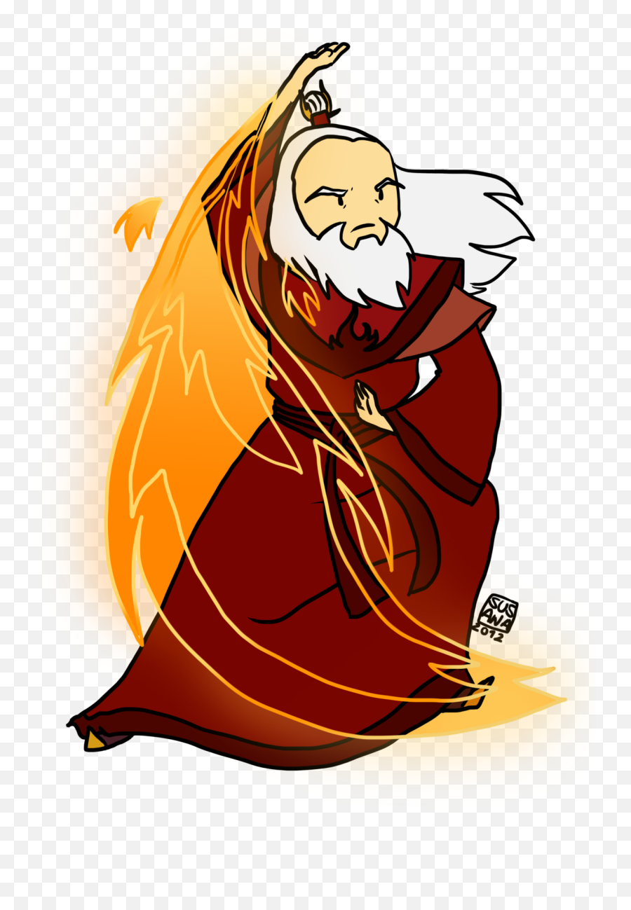 Download Hd Fire Aang Avatar Water - Aang Emoji,Fire Earth Water Air Emojis