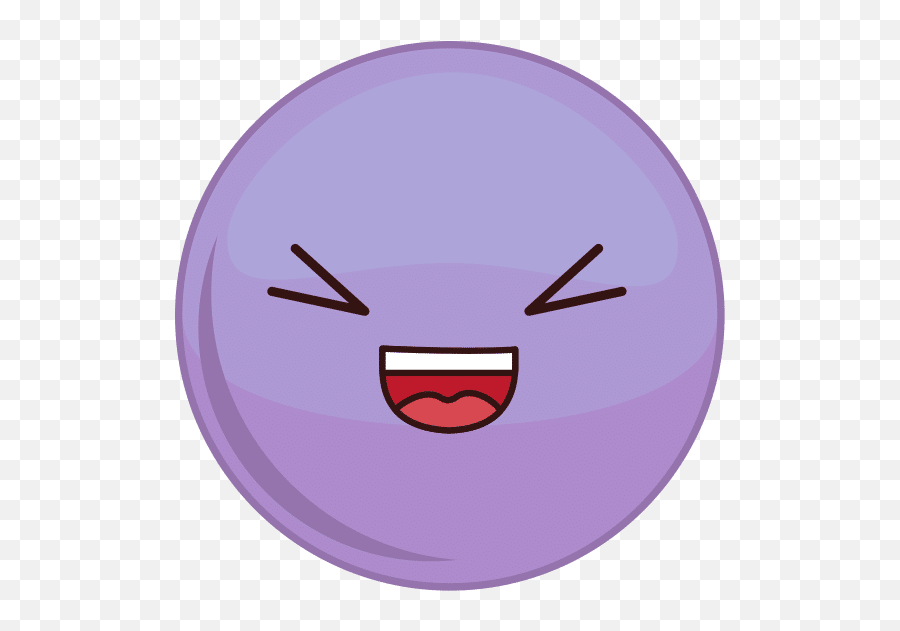 Kawaii Smiley - Canva Happy Emoji,Kawaii Emoticon Squint