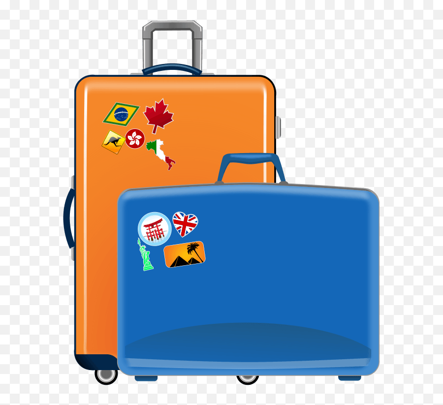 Suitcases Clipart I2clipart - Royalty Free Public Domain Luggage Clipart Emoji,B3c Emoticon