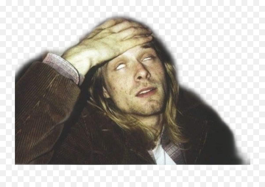 To - Kurt Cobain Emoji,Rolleyes Emoji