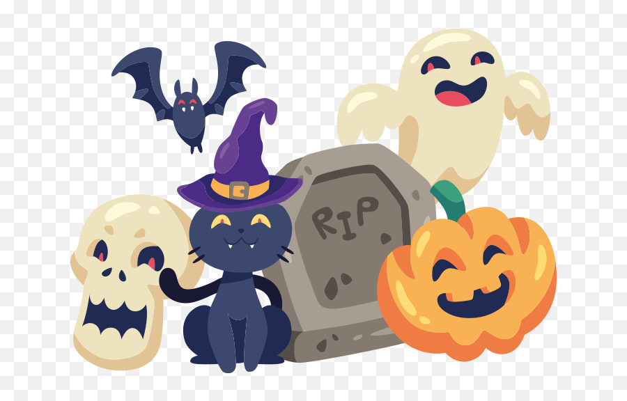 Funny Halloween Symbols Halloween T - Shirt Halloween Symbols Emoji,Emoji Shirts For Halloween