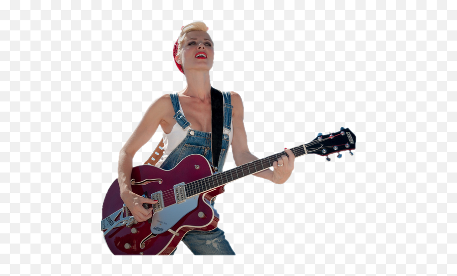 Guitar Girl Png Official Psds - Fond D Écran Guitariste Emoji,Guitar Emoji Transparent