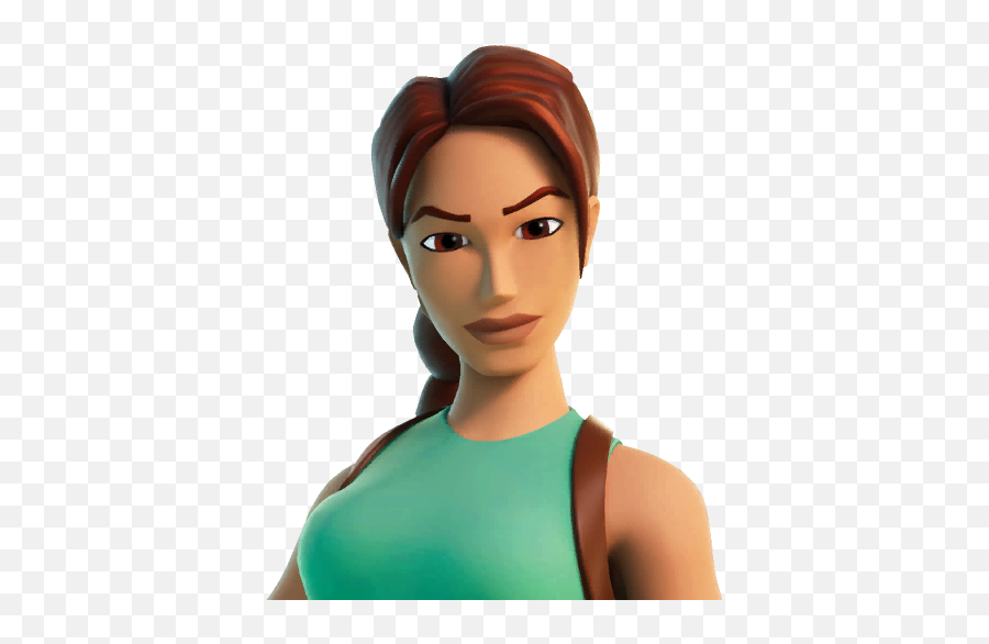 The Lara Croft Fortnite Skin Will Come - Lara Croft Fortnite Render Emoji,Fortnight How To Equip Emotions