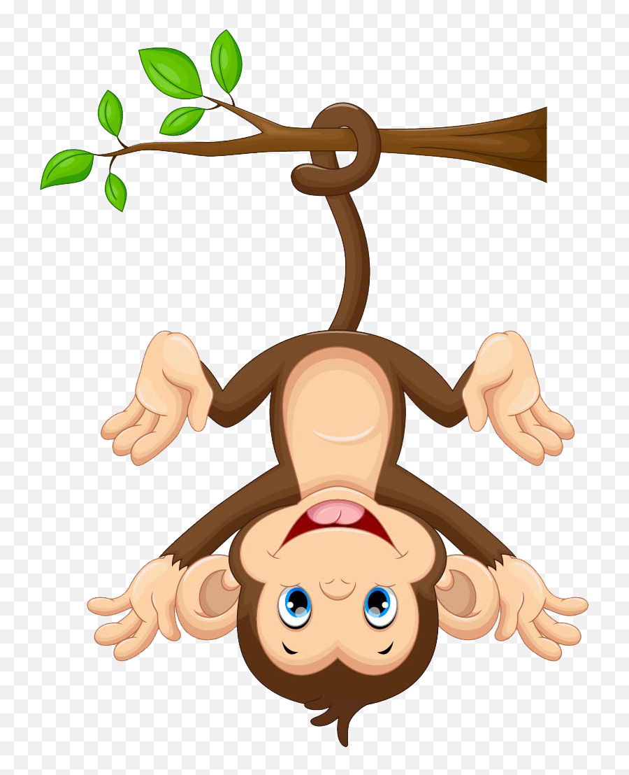 Download Monkey Cartoon Free Photo Png Clipart Png Free - Monkey Clipart Emoji,Animated Monkey Emoticon