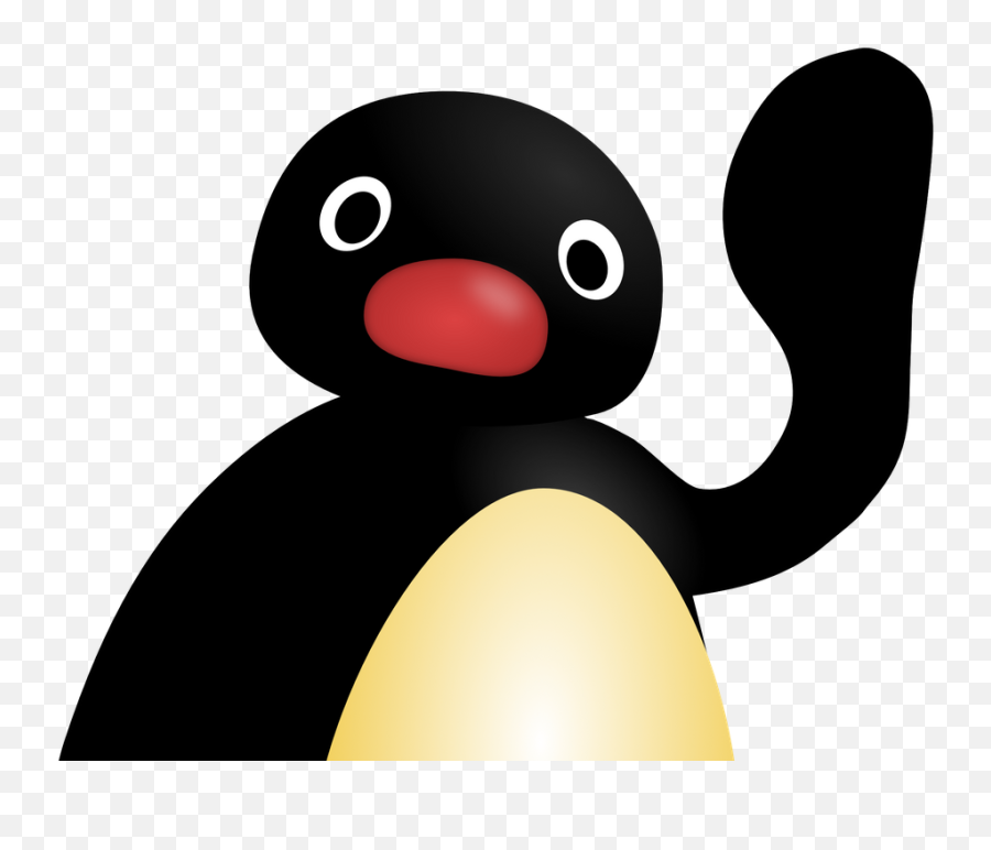 Pingu Waving Art Print By Masoncarr2244 - Xsmall Pingu Pingu Waving Emoji,Wavying Emotion
