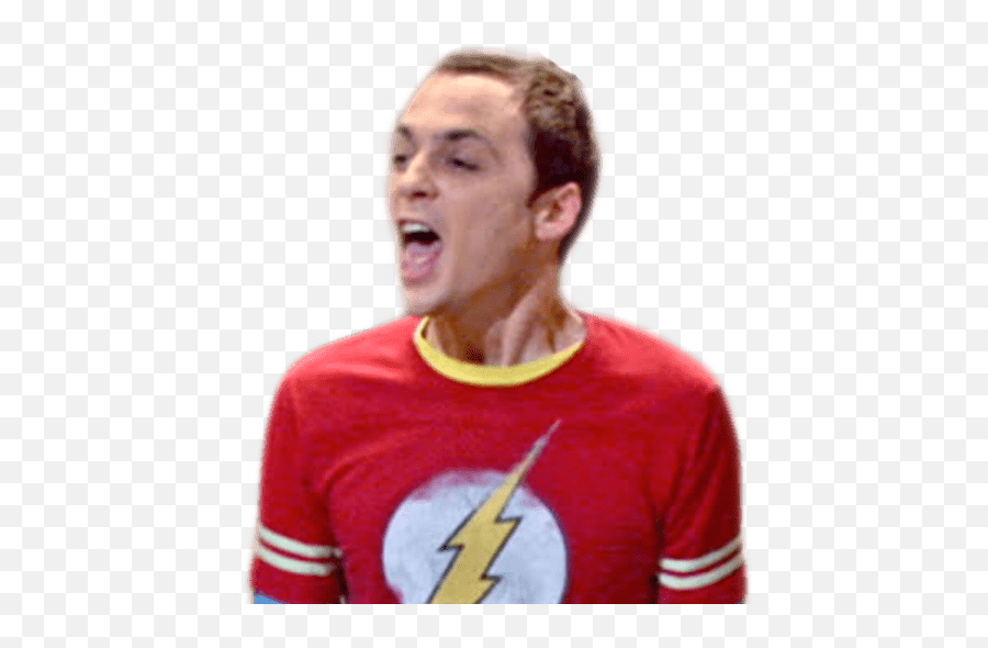 Doctor Sheldon Cooper - Sheldon Flash T Shirt Emoji,Sheldon Cooper Emotions Meme