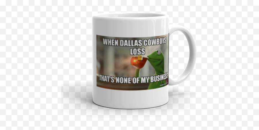 Dallas Cowboys Kermit Memes - Apsgeyser Magic Mug Emoji,Kermit Sipping Tea Emoji