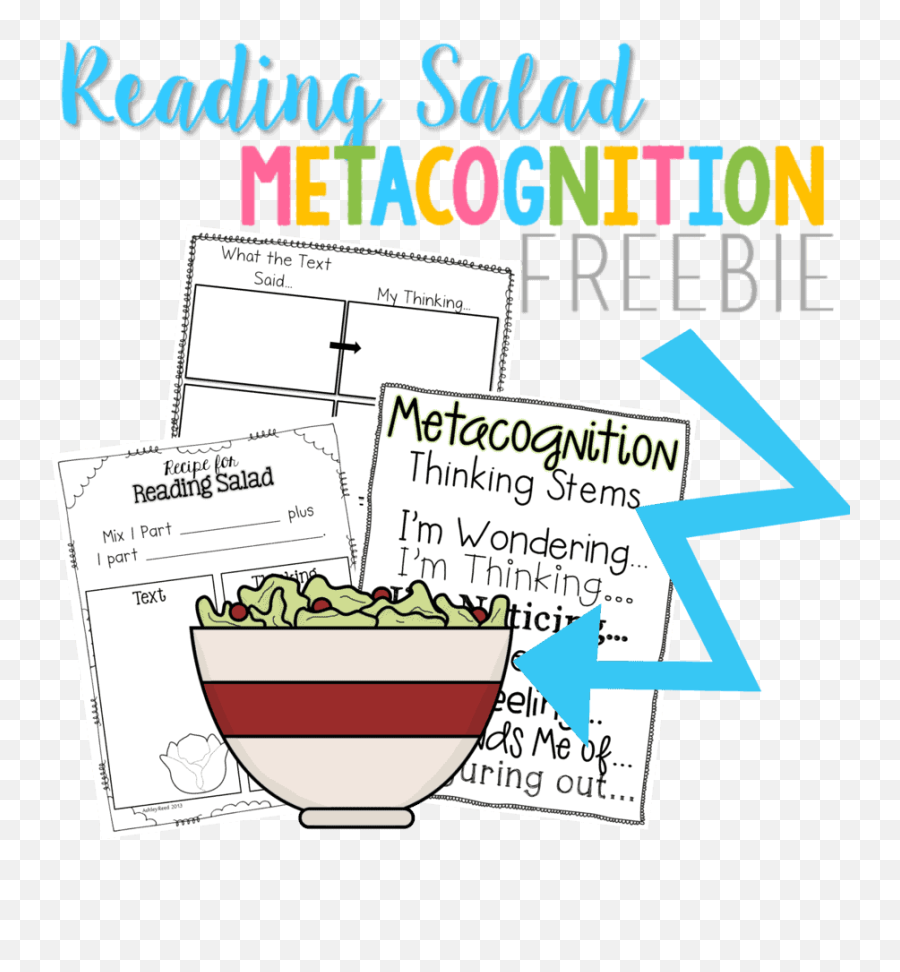 Teach Students All About Metacognition In A Hands On And Fun - Metacognition Reading Emoji,Salad Emoji