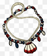 Shell Collar - Club Penguin Shell Necklace Emoji,Clam Shell Emoji