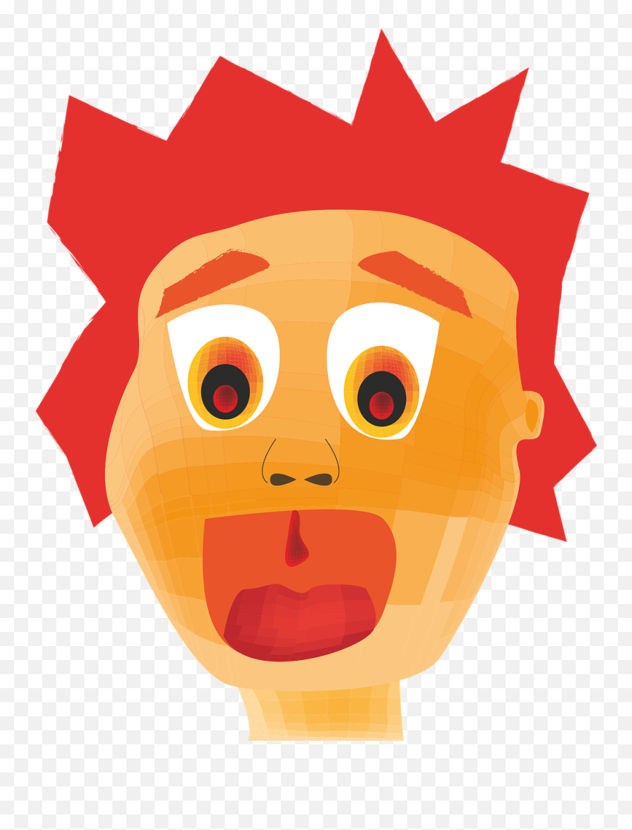 Screamvectorillustrationcartooncry - Free Image From Emoji,Scream Face Emoticon