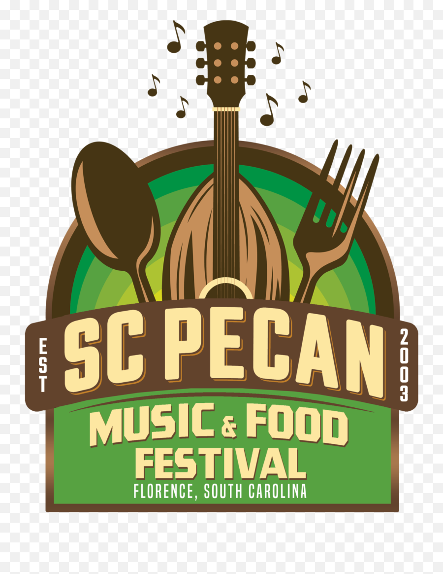 Sc Pecan Music And Food Festival Logo Scnowcom Emoji,Music Note Emoticons Facebook