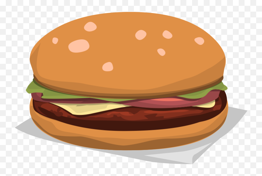 Hamburger Free To Use Cliparts 2 - Clipartingcom Emoji,Promo For Emoji Burger