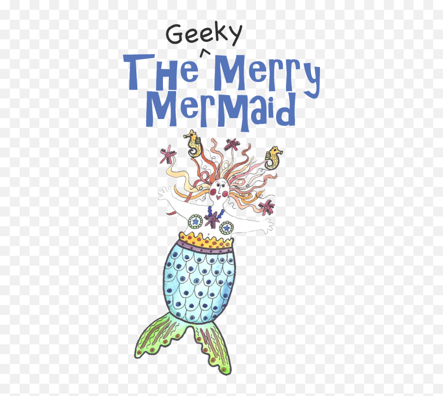 The Geeky Merry Mermaid Helping Seniors Stay Afloat With - Fiction Emoji,Mermaid Emoji For Iphone