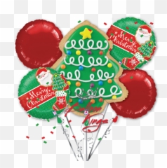Christmas Tree Airwalker - Balloon Kings Emoji,Tree And Santa Emoji