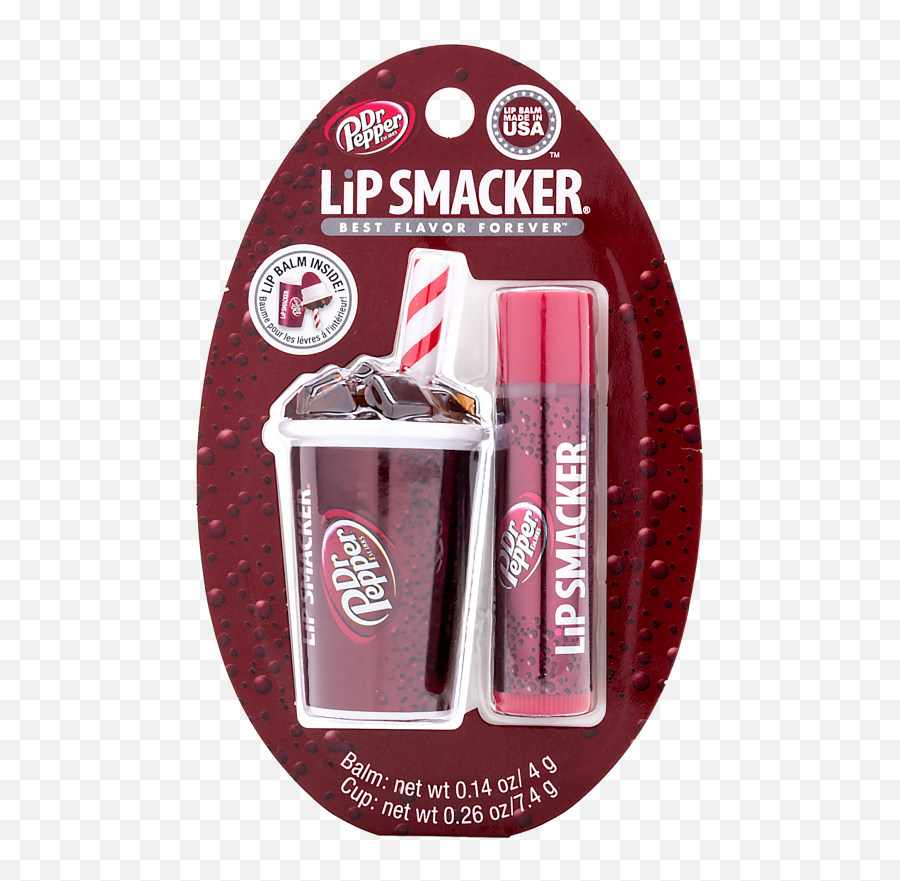 Lip Smacker Dr - Lip Smacker Lip Balm Single Dr Pepper Emoji,Dr Pepper Emoji