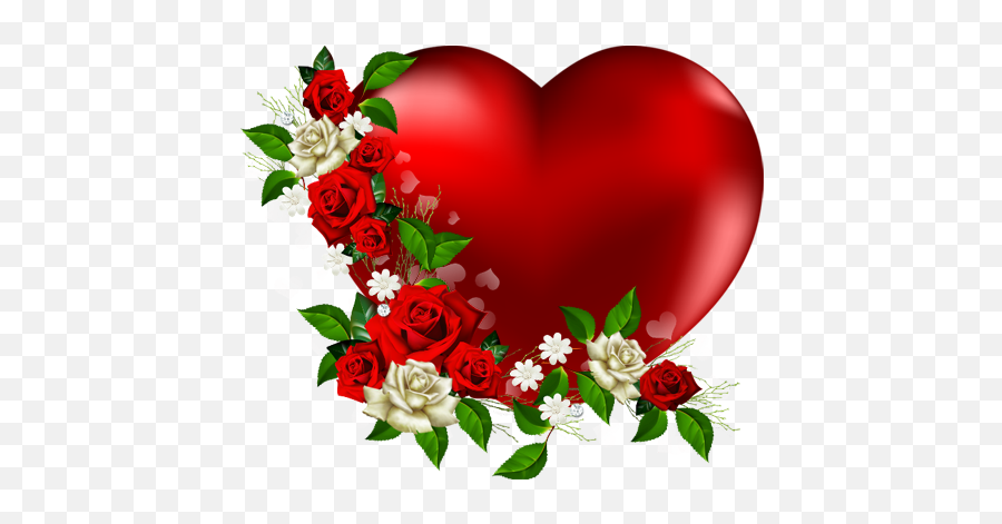 Heart Png Transparent Png Png Collections At Dlfpt - Love Rose Flower Download Emoji,Floating Heart Emoji